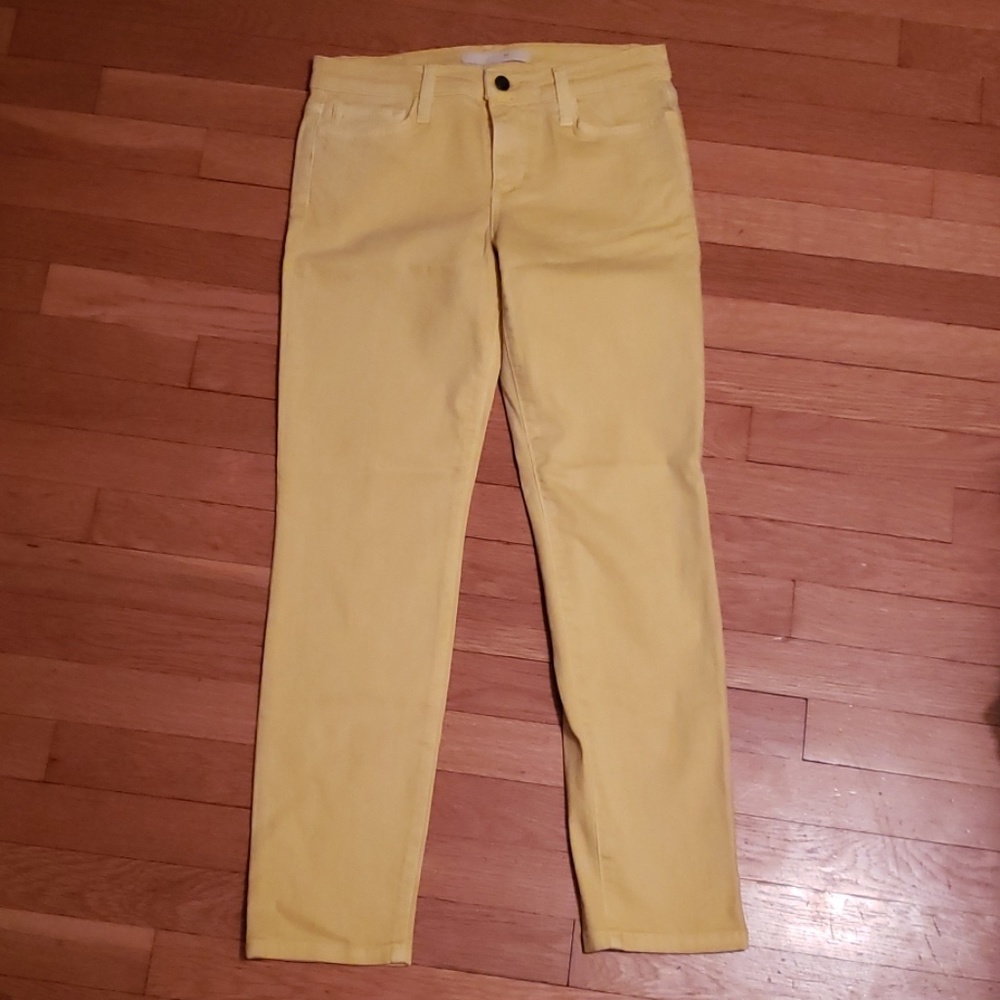 Joe's Jean's, Straight Ankle,  Mustard, size 28